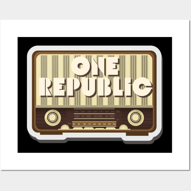 One Republic Wall Art by ROUGHNECK 1991